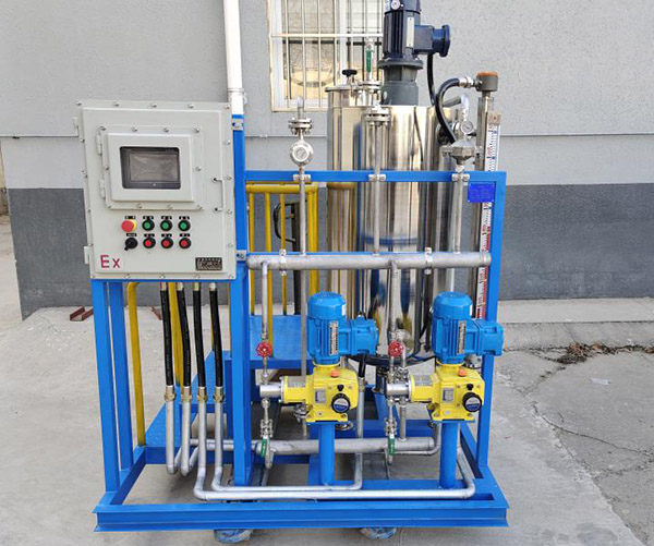 某工程公司購買中天恒遠(yuǎn)公司防爆型加藥裝置 某工程公司購買中天恒遠(yuǎn)公司防爆型加藥裝置